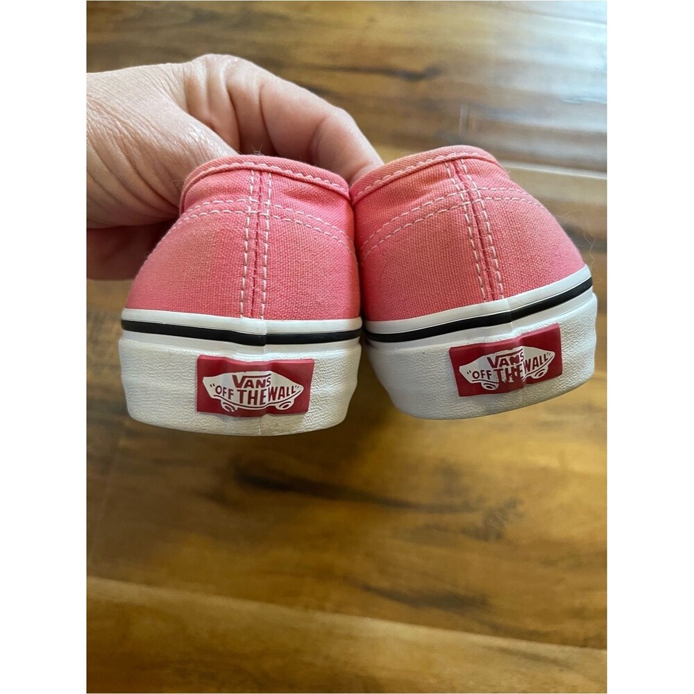 Vans Pink Canvas Low-Top Sneakers - Picture 3 of 5
